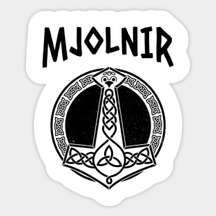 Mjolnir Sticker